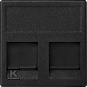 KB69/14 PŁYTKA CONNECT PANDUIT SZARY GR