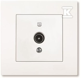 GN.TV PRZELOTOWE 12DB KARRE BIAŁY