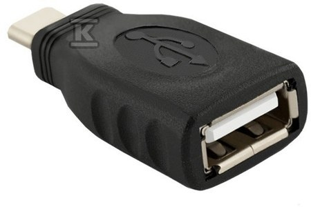 ADAPTER USB 3.1C MĘSKI /USB 2.0 A