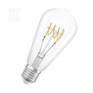 ŻAR.LED VINT FIL DIM 4.8W 827 CLR E27