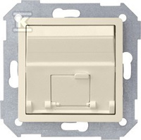 POKRYWA GN.RJ 45 X1 SKOŚNA BEŻ