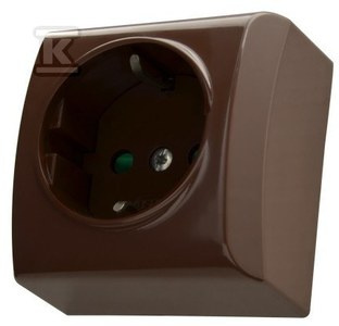 GN.1-KR.Z/U SCHUK.PRZ.N/T IP20 BRĄZ BIS