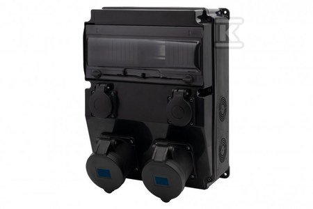 ROZ.CAJA 12M SCENIC G/P 2X16/3 2X230V