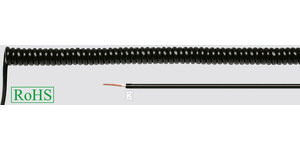 PUR-SPI.12X0,5 QMM DO ELEK.500V CZARNY