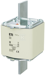 WKŁADKA NH4A GG 630A/500V