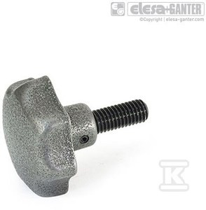 GN 6336.4-SG-32-M6-45 POKRĘTŁO ŻELIWN