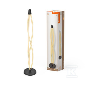 LAMP LED SWIRL FLOOR 22W 830 TOUCH DIM