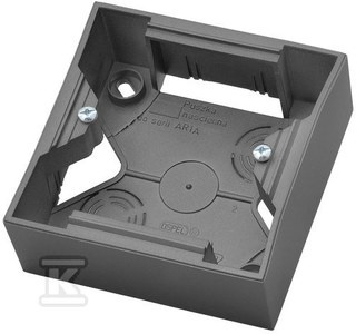 PUSZKA N/T 1-KR. SZARY MAT ARIA