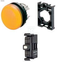 LAMP.SYGNAL.PŁASKA ŻÓŁTA 230V