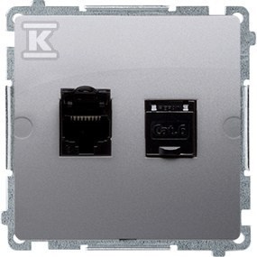 BM62.01/21 GNIAZDO BASIC STAL INOX