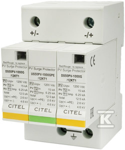 OGR.PRZEP.T1+2 12,5KA 2P+G DS50PV-1000G