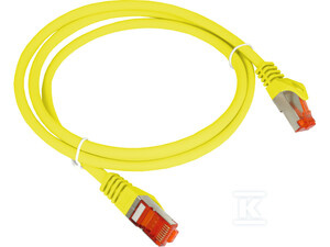 PATCH-CORD F/UTP KAT.6 PVC 5.0M ŻÓŁTY