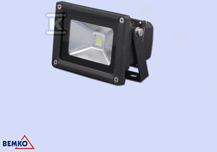 NAŚWIETLACZ LED 10W 4000K IP65 CZARNY