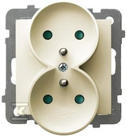 GN.2-KR.Z/U Z PRZESŁ.DO RAMKI ECRU AS