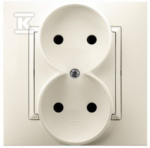 GN.2-KR.B/U Z RAMKĄ ECRU ARIA