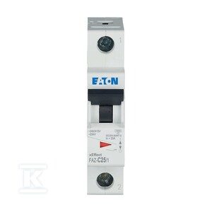 FAZ-C25/1 WYŁ.NMP. 1-POLE, IN=25A