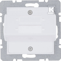 PŁYT.GNIAZDA ŚWIATŁOWOD.CZARNY LUMINA