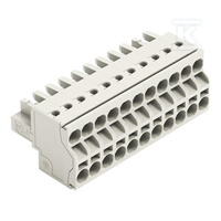 GNIAZDO 2-PRZE.PUSH-IN CA.CLAMP®, 2,5 M