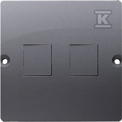 BMGK1P/43 POKRYWA BASIC SREBRO MAT