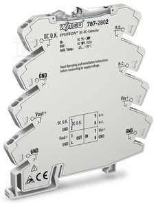 PRZETWOR.DC/DC, NA.WEJ.24 V DC, NA.WYJ.1