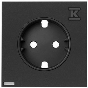 10002041-238 POKRYWA SIMON100 CZARNY MAT