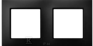 RAM.2-KR.IP44 CZARNY METALIK ARIA