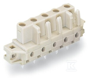 GNIAZDO THT, KON.PRO.RA.7,5 MM, 3-BIEG.,