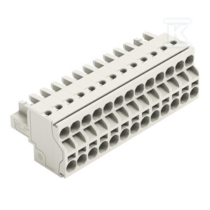 GNIAZDO 2-PRZE.PUSH-IN CA.CLAMP®, 2,5 M