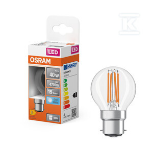 ŻAR.LED 4W 840 CLR B22D