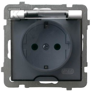 GN.1-KR.Z/U IP44 SCHUKO Z PRZES.BIAŁY A