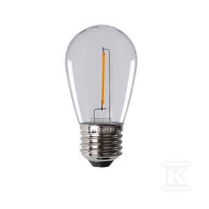 ŻAR.DEK.LED ST45 LED 0,5W E27-WW
