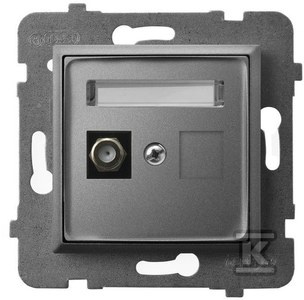 GN.1-KR.ANTENA F SZARY MAT ARIA