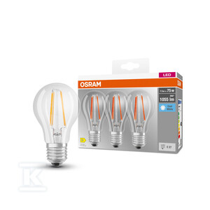 ŻAR.LED BASE CLAS 7.5W 840 CLR E27
