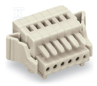 GNIAZDO 1-PRZE.CA.CLAMP®, 0,5 MM2, RA.