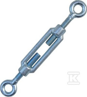 ŚRUBA RZYMSKA OKO-OKO M 12, L=125 MM