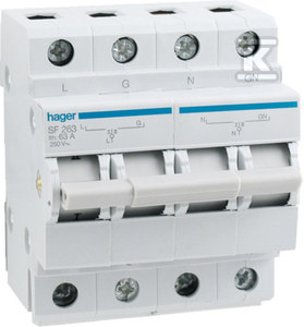 SF263-MODUŁOWY PRZEŁĄCZNIK ZASILANIA,