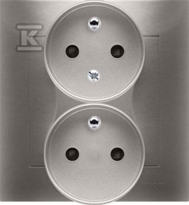 DGZ2T/44 GNIAZDO SIMON54 ZŁOTY MAT