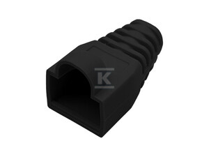 OSŁONKA WTYKU RJ45 CZARNA