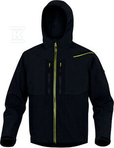 BLUZA HORTEN2LIGH CZRN/ŻŁT M