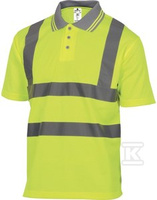 POLO OST.K/RĘKAW.Z POL.KL.2 ŻÓŁ.FLUO