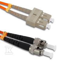 PATCHCORD SC/UPC-ST/UPC OM2 DUPLEX 1M