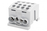 ZACISK HLK 125A-4 (1X35/3X25) SZARY