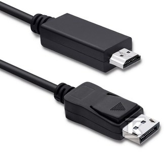 DISPLAYPORT V1.2 MĘSKI HDMI MĘSKI 2M