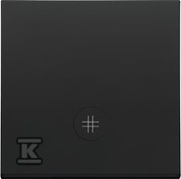 KLAW.1-KR.OCZ.KRZYŻ. CZARNY MAT SIMON55