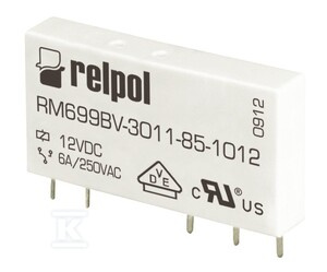 RM699BV PRZEKAŹNIK 1P 6A CEWKA 60VDC AU