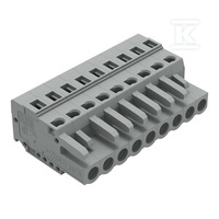 GNIAZDO 1-PRZE.CA.CLAMP®, 2,5 MM2, RA.