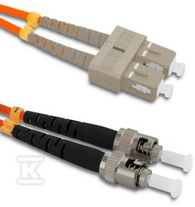 PATCHCORD SC/UPC-ST/UPC OM2 DUPLEX 5M