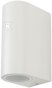 OPRAWA VT-7652 2XGU10 BIAŁA IP44 OKR.