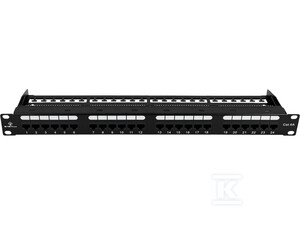 PATCH PANEL UTP KAT.6A 24 PORTY LSA 1U A