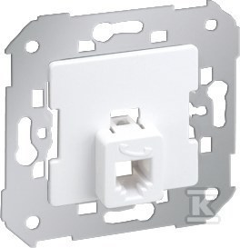 GN.TELEF.4 STYKI RJ11 BIAŁE